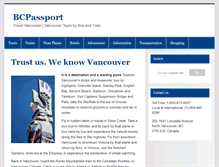 Tablet Screenshot of bcpassport.com